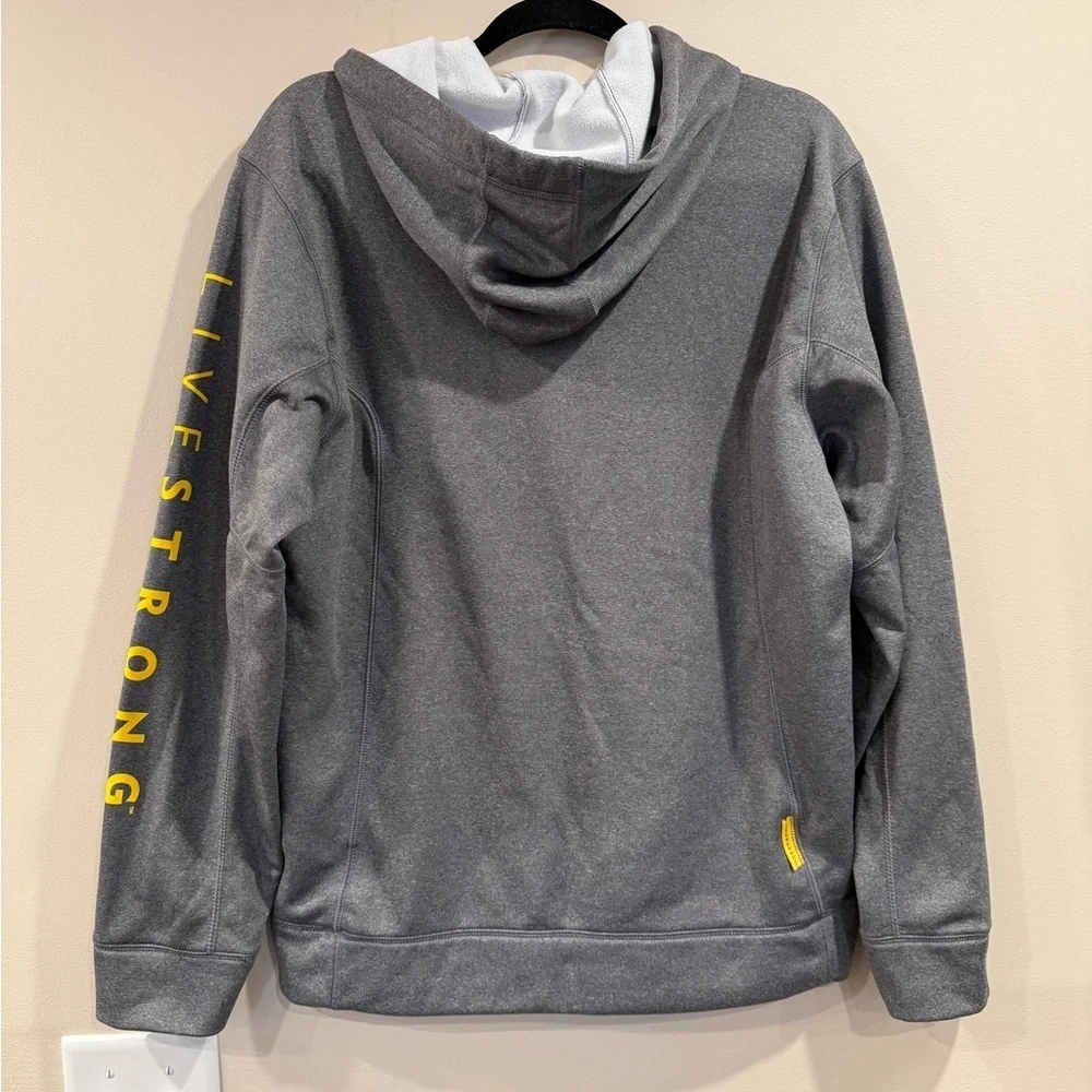 🔥Nike Gray Hoodie with Yellow Accents Unisex Sz S Like New🔥
